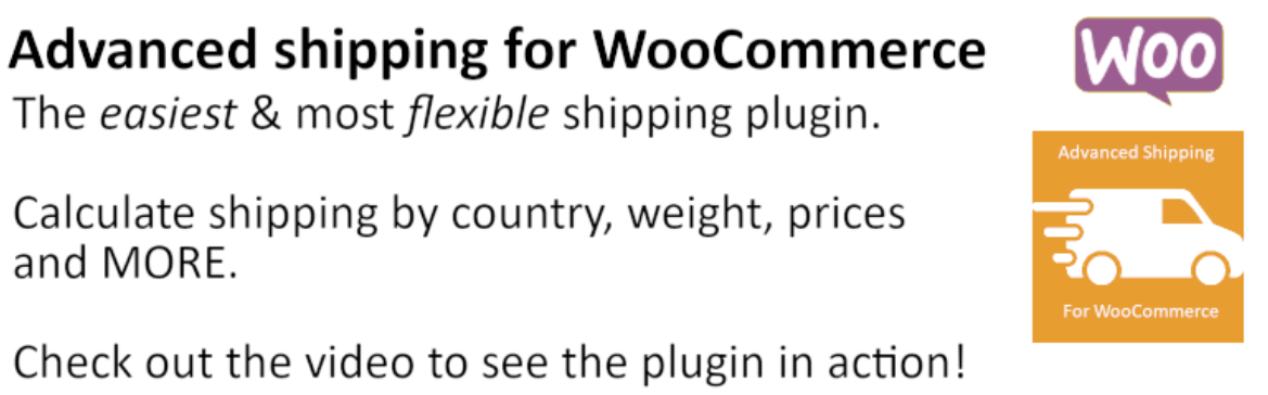 WooCommerce shipping plugin