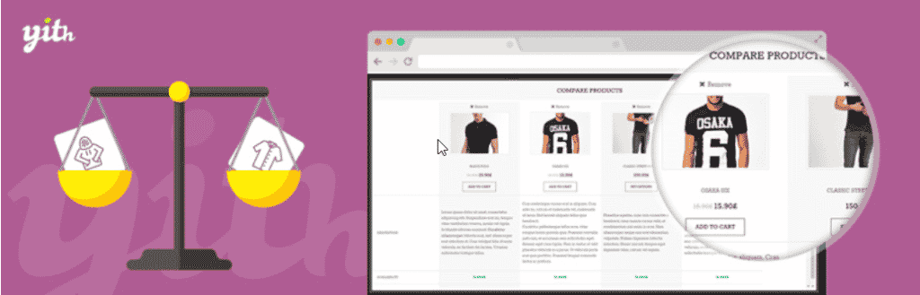 WooCommerce Product Compare plugin