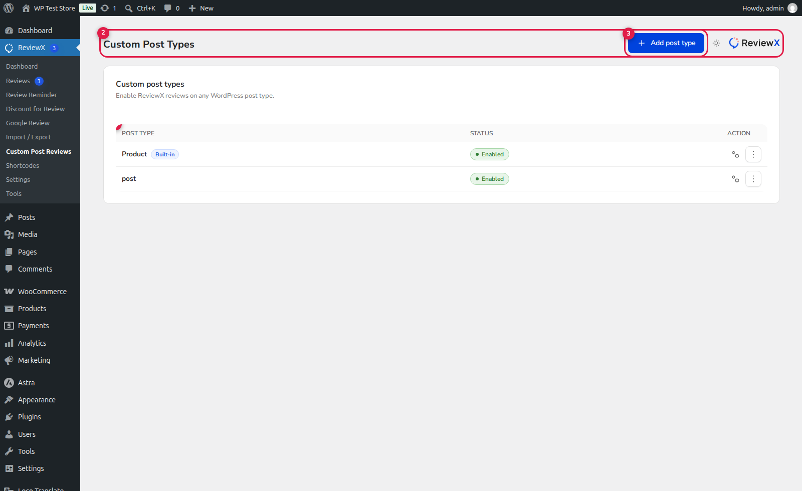 ReviewX Custom Post Reviews Management for EDD Downloads and LifterLMS Courses