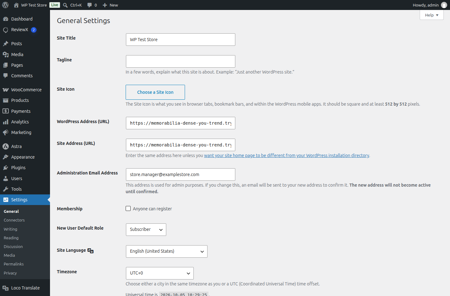 ReviewX Admin Email Notification Settings for New Customer Reviews