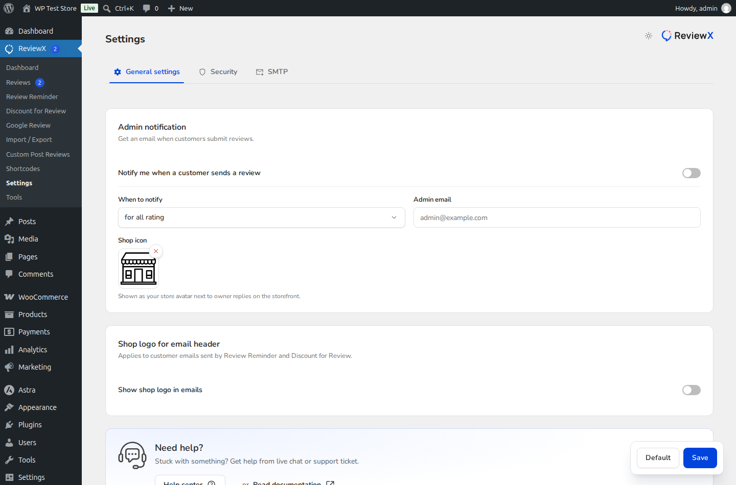 ReviewX Follow-Up Review Reminder Schedule and Interval Settings